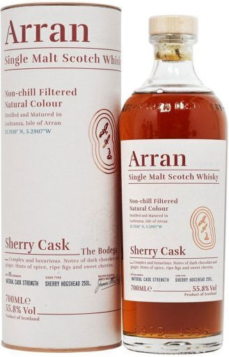 Sherry Cask Finish Single Malt Ουίσκι Σκωτίας σε Κουτί 55.8% 700ml
