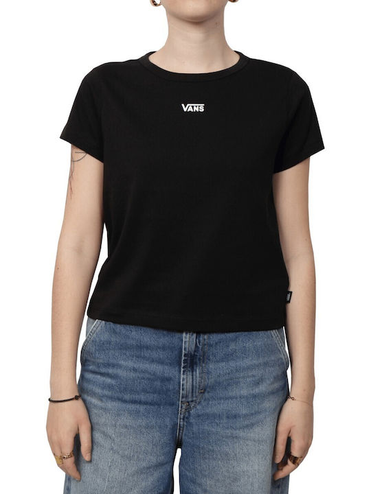 Vans Women's Summer Blouse Short Sleeve Black