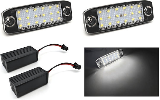 Светлини За Регистрационната Табела LED Mercedes-Benz SL Kia Sportage Hyundai Kona / Sonata / i30 / i40 2 Бройки