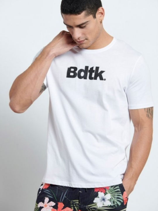 BodyTalk Ανδρικό T-shirt Κοντομάνικο Λευκό