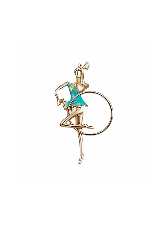 Women's Decorative Petu Dancer Dancer Pin