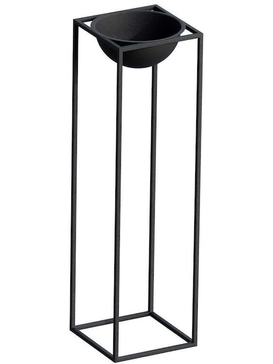 Aberto Design Pot Black 28x28x80cm