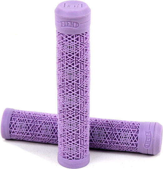Fiend FIPUR0008 BMX Bicycle Handlebar Grips in Purple Color
