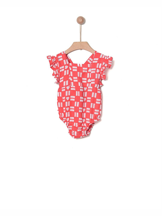 Yell Oh! Baby Bodysuit Coral