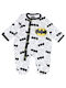 Superheroes Set Baby Strampler Langärmliges White