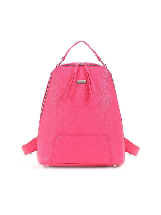 Doca Damen Tasche Rucksack Fuchsie