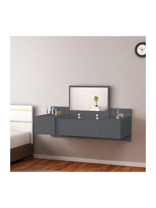 Wandmontage Schminktisch Schlafzimmer LINDE Hol...