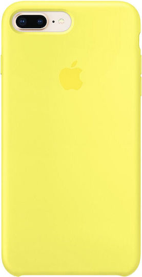 Apple Задна Корица Силикон Жълт iPhone 8/7 Plus