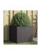 vidaXL Planter Box 49x47cm Black 841559