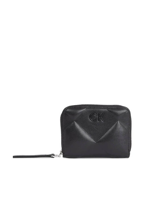 Calvin Klein Quilt Large Women's Wallet Black
