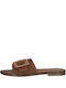 Marco Tozzi Women's Flat Sandals in Brown Color