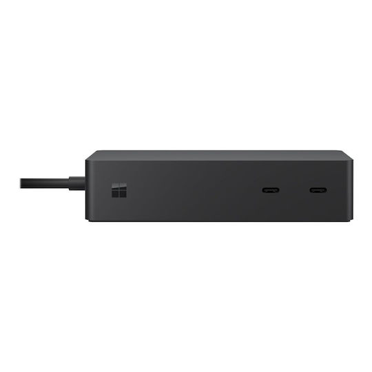 Microsoft Surface Dock 2 USB-C Docking Station με HDMI 4K PD Ethernet και σύνδεση 2 Οθονών Μαύρο