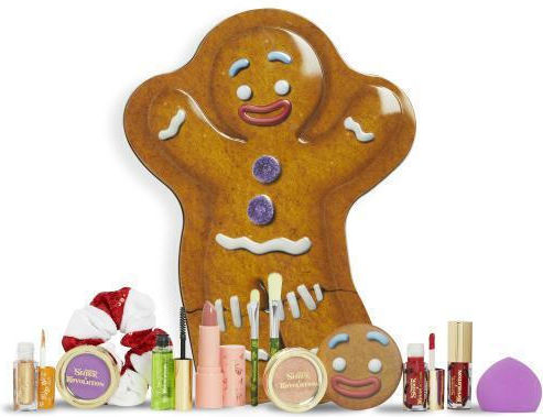 Revolution Beauty Shrek Gingy Makeup Set Advent Calendar for Face