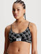 Calvin Klein Bralette Σουτιέν Μαύρο