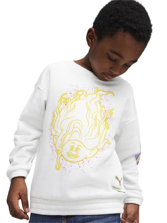 Puma Kids Sweatshirt White