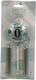 Birthday Candle Number in Light Blue Color 5pcs 6909-5-0