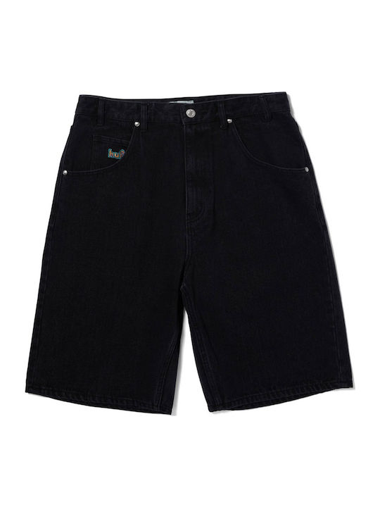 HUF Men's Shorts Washed Black