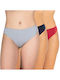 A.A UNDERWEAR Baumwolle Damen Slip 3Pack Nahtlos