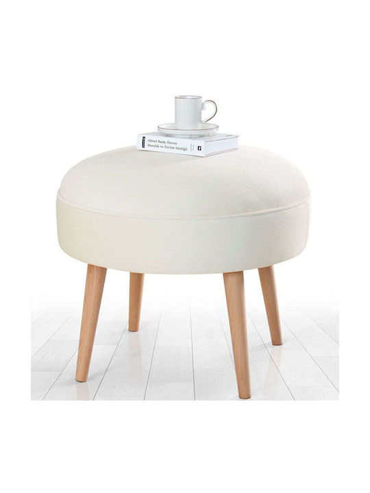 Табуретка Romley 209flf1402 Φ52x44cm Крем