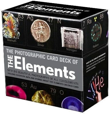 Photographic Card Deck Of The Elements With Beautiful Photographs Of All 118 Elements In The Periodic Table Theodore Dog Leventhal Publishers Inc 1120 Photographic Card Deck Of The Elements With Beautiful Photographs Of All 118 Elements In The Periodic Table Theodore Dog Leventhal Publishers Inc 1120