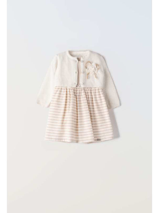 Evita Kids Dress beige