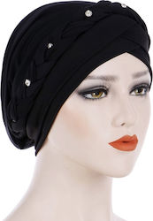 Love Turban Hair Headbands Black 1pcs