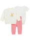 Kids' Set with Pants Winter 2pcs White Winnie Pooh Disney Mich