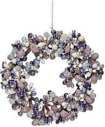 JK Home Decoration Weihnachtsaccessoires Dekoration Blau 2 Stück