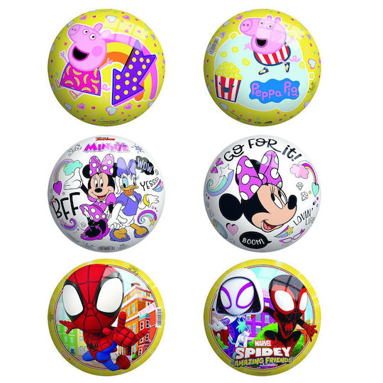 Kugel 23cm Peppa - Spidey & Freunde - Minnie John Hellas 50518 - 50307 - 50283