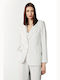 Dejavu Women's Blazer White