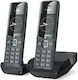 Comfort 520 Cordless Phone Duo Black