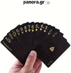 Panora Playing Cards Plastic Black