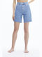 Women's Jean High-waisted Shorts Light Blue