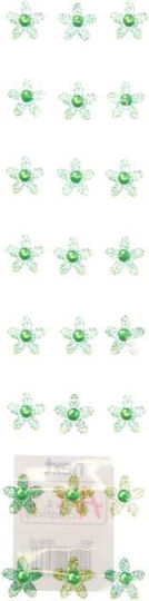 Next Element decorativ pentru proiecte DIY Verde 24buc (10 file)