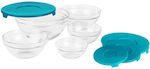 Vanora Glass Lunch Box Blue