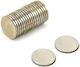 Next Neodymium Round Magnet with Traction Force 1kg D2xL10xW10mm 100pcs