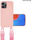 Sonique Back Cover Silicone 0.5mm with Strap Pi...