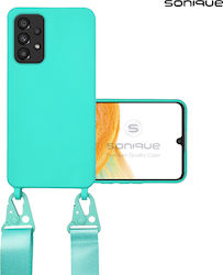 Sonique Strap Back Cover Silicon 0.5mm cu Curea...