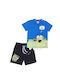 Sprint Kinder Set mit Shorts Sommer 2Stück Blue