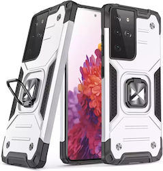Wozinsky Ring Armor Tough Hybrid Γκρι (Galaxy S22 Ultra 5G)