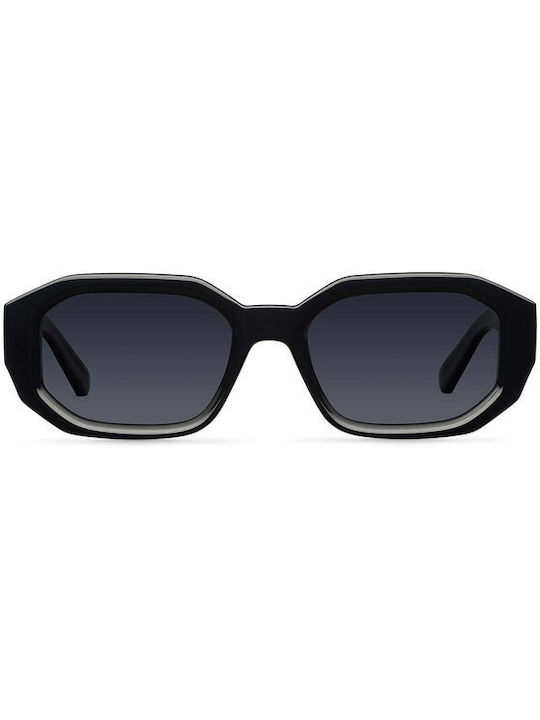 Meller Sunglasses with Black Plastic Frame and Black Polarized Lens KESI-TUTCAR