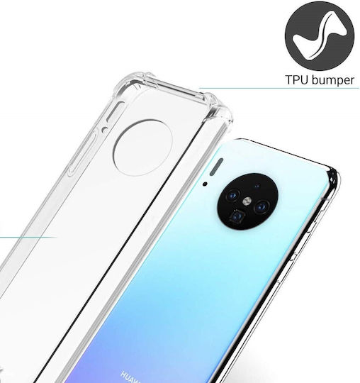 Back Cover Σιλικόνης 0.5mm Διάφανο (Huawei Mate 30 Pro)