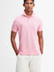 Barbour Ανδρική Μπλούζα Polo Classic Pink