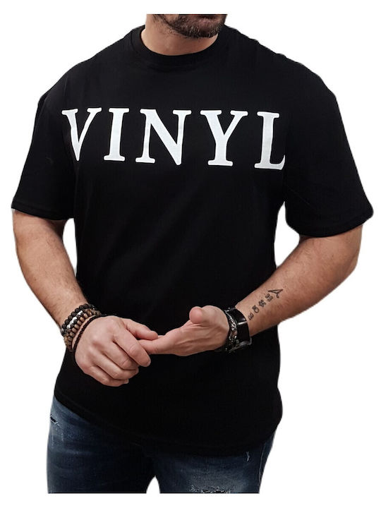 Vinyl Art Clothing T-shirt Μαύρο