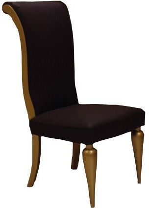 Stühle Speisesaal Gold 1Stück 55x53x110cm