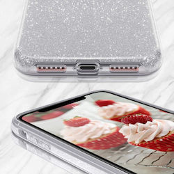 Shine Back Cover Ασημί (Galaxy A51)