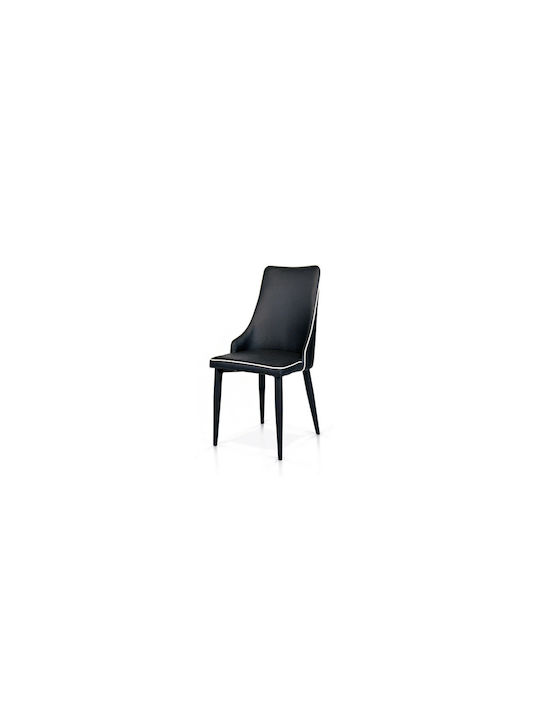 Stühle Speisesaal Black 1Stück 45x42x95cm