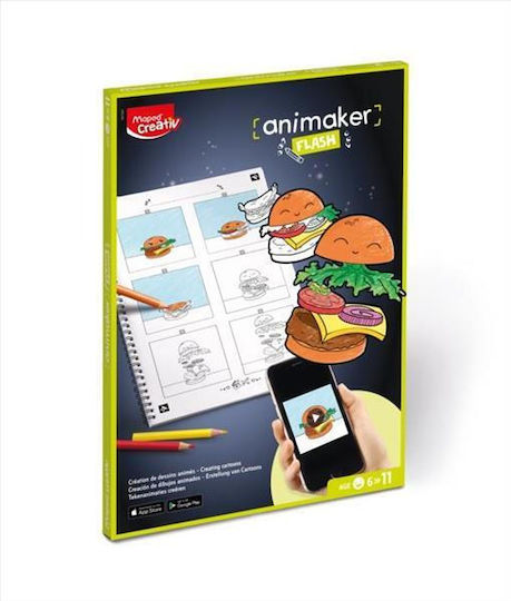 Maped Creativ Δημιουργικό Σετ Κινούμενων Σχεδίων Animaker Flash Pop