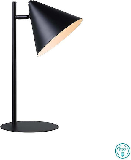 Viokef Dekorative Lampe mit Fassung für E27 Lampe Schwarz