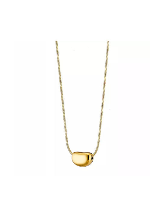 Oxzen Necklace from Gold Plated Steel